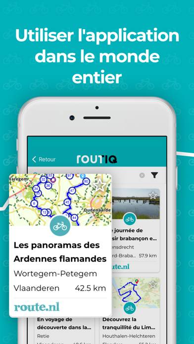 Routiq Capture d'écran de l'application