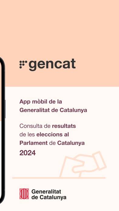 Eleccions Catalunya 2024 Captura de pantalla de la aplicación #2