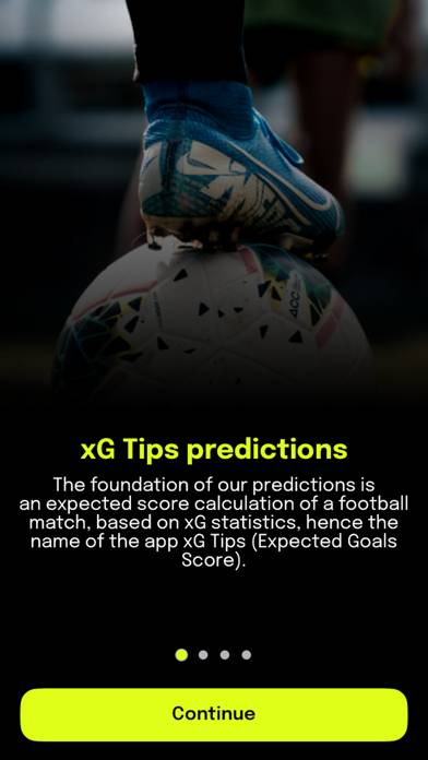 xGTips: Soccer Prediction Bildschirmfoto