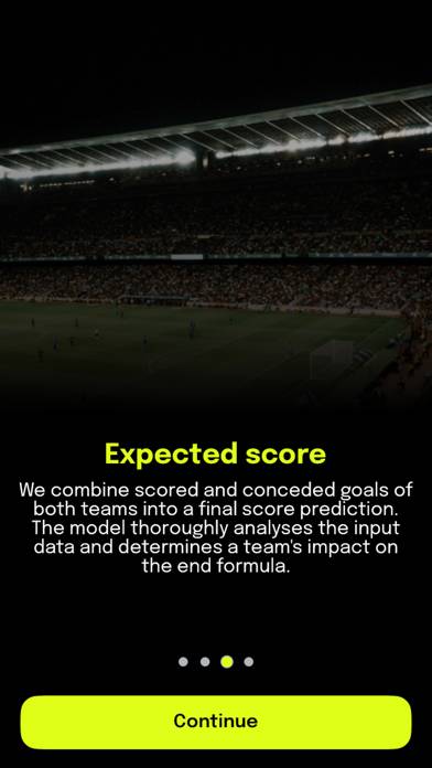 XGTips: Soccer Prediction Schermata dell'app #3
