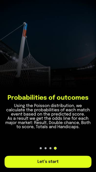 XGTips: Soccer Prediction Schermata dell'app #4
