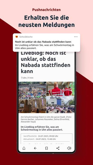 Schwäbische News App App-Screenshot #5