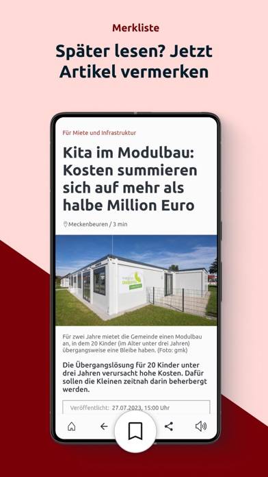Schwäbische News App App-Screenshot #6