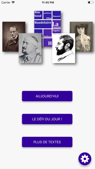 Un Poème Un Jour App screenshot #1