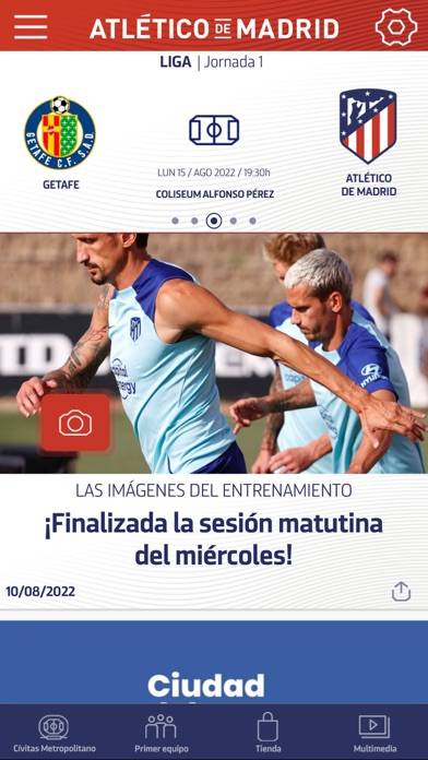 Atlético de Madrid Captura de pantalla de la aplicación #1