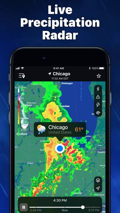 Weather Radar Captura de pantalla de la aplicación #1