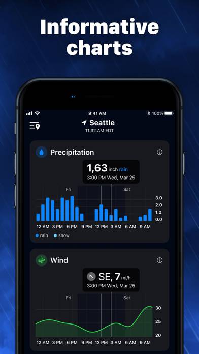 Weather Radar App skärmdump #4
