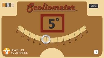Scoliometer Schermata dell'app #2