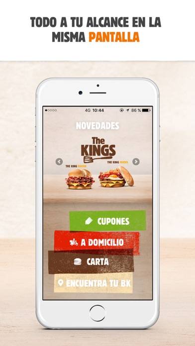 BURGER KING España App screenshot #1