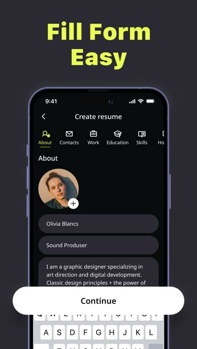 Pro CV Builder • Resume Maker App screenshot #3