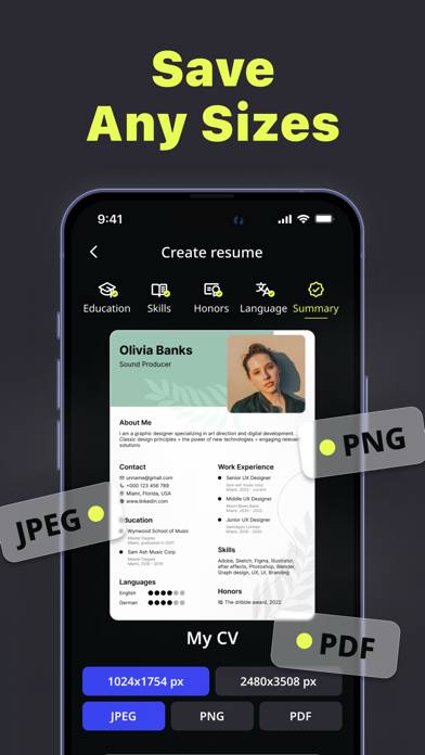 Pro CV Builder • Resume Maker App screenshot #4