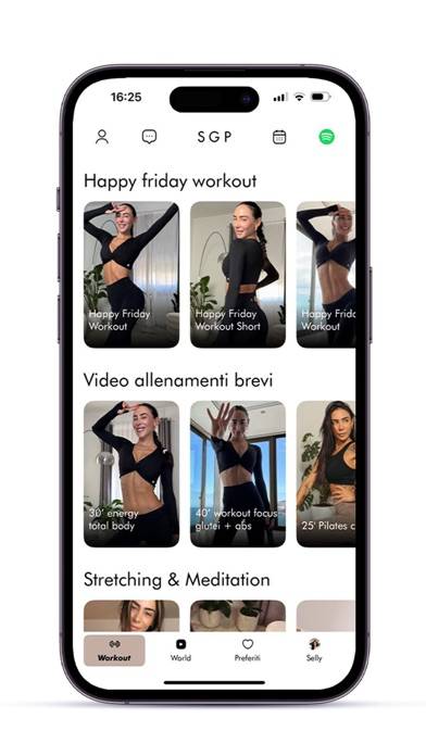 SGP | Il fitness al femminile App screenshot #4