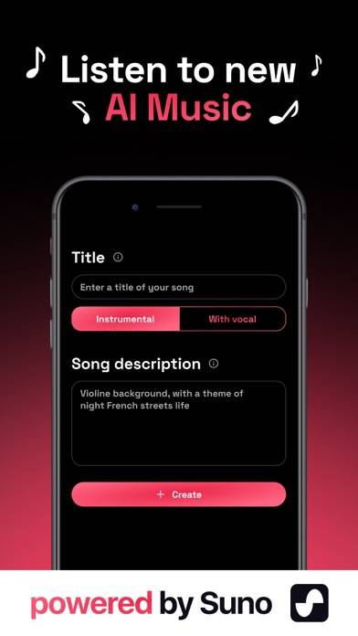 Muza AI: AI Song & Music App skärmdump #4