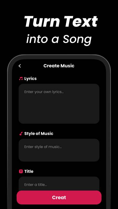 Music Lab : AI Song Generator App skärmdump #3