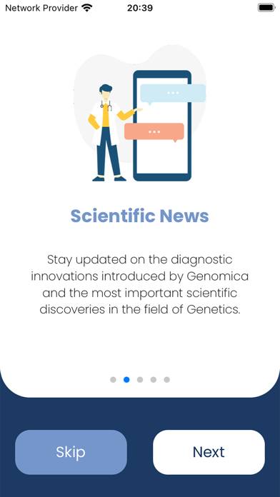 Genomica Schermata dell'app #3