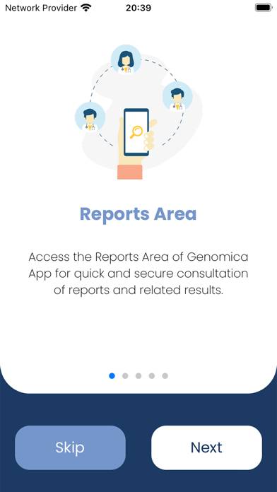 Genomica Schermata dell'app #5