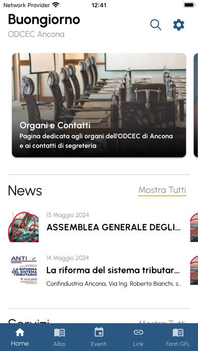 ODCEC Ancona Schermata dell'app #2