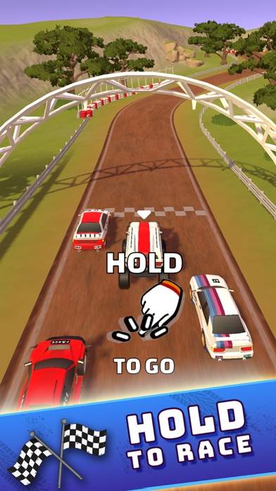 Rally Road: Reckless Racing game screenshot