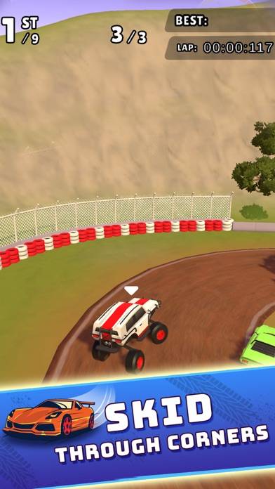 Rally Road: Reckless Racing game screenshot