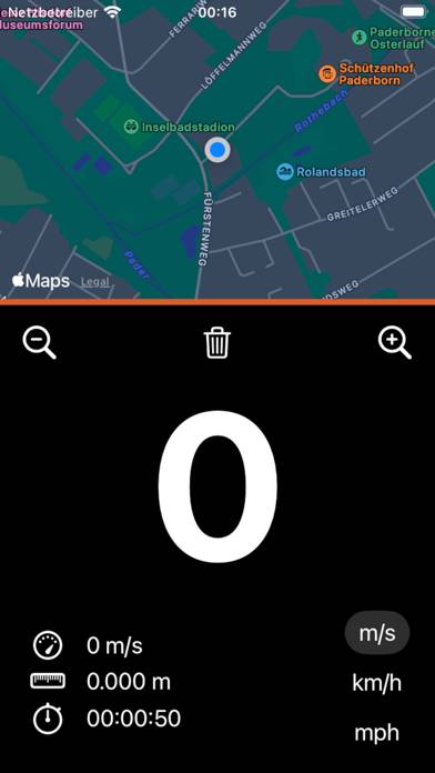 GPS Simple Tacho App-Screenshot #2