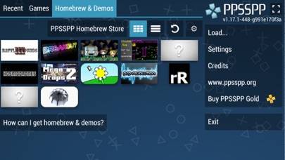PPSSPP - PSP emulator Bildschirmfoto