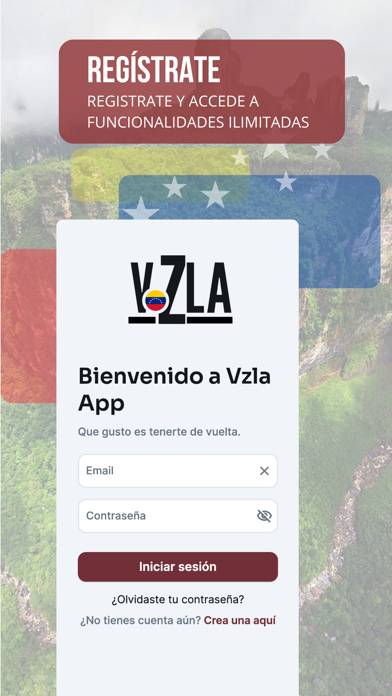 Vzla App Captura de pantalla de la aplicación