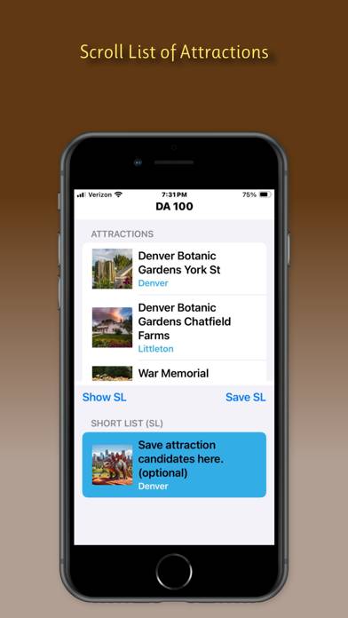 Denver Attractions 100 App screenshot #2