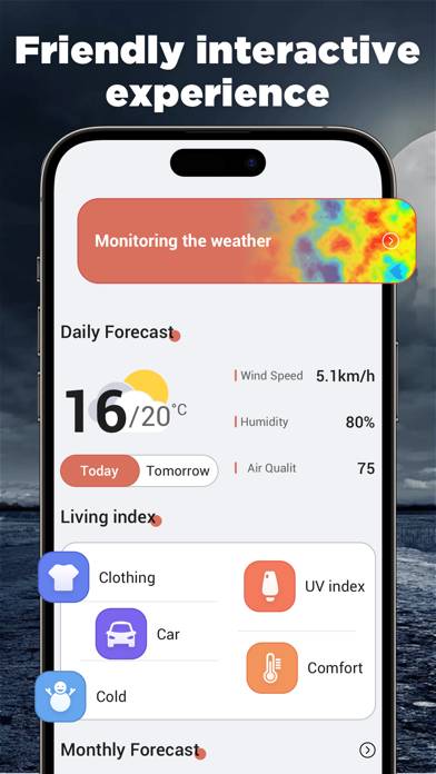 Weather assay App screenshot