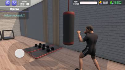 Fitness Gym Simulator Fit 3D captura de pantalla