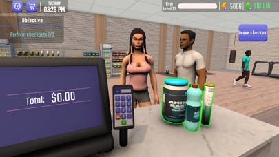 Fitness Gym Simulator Fit 3D Capture d'écran de l'application #6