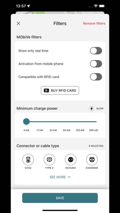 Mobive Evolution App screenshot