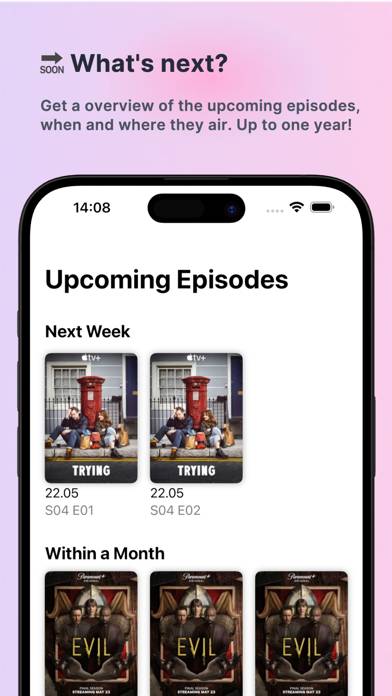 TV Show Tracker App screenshot