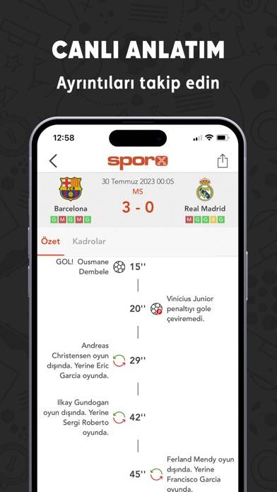 Sporx Uygulama ekran görüntüsü #5
