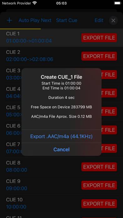 Timecode Gen Captura de pantalla de la aplicación