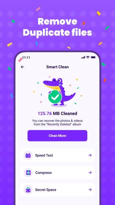 Allig Cleango:Phone Cleaner Captura de pantalla de la aplicación