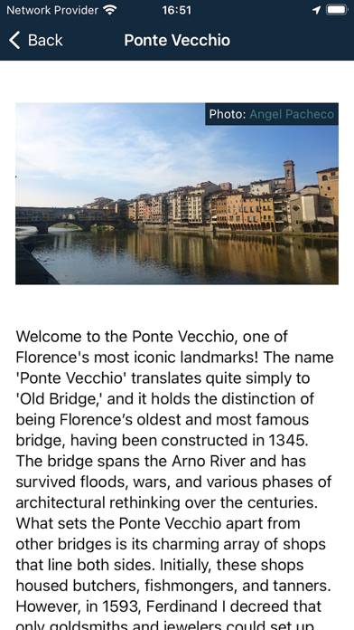 Roam It Schermata dell'app