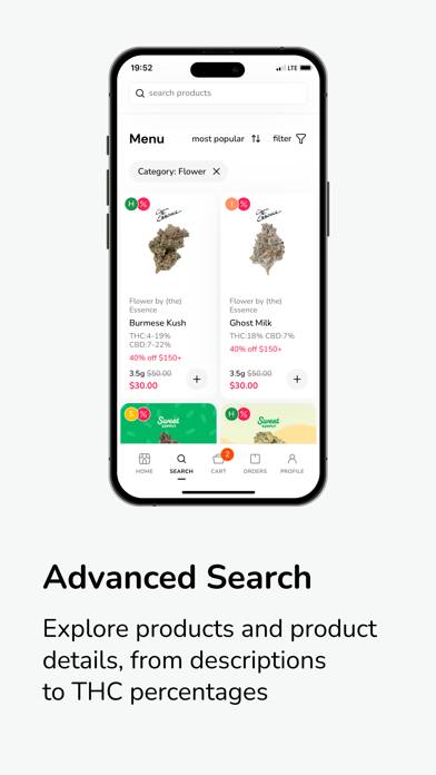MÜV Dispensary App screenshot