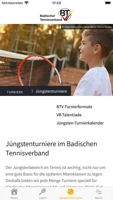 Badischer Tennisverband App-Screenshot #3