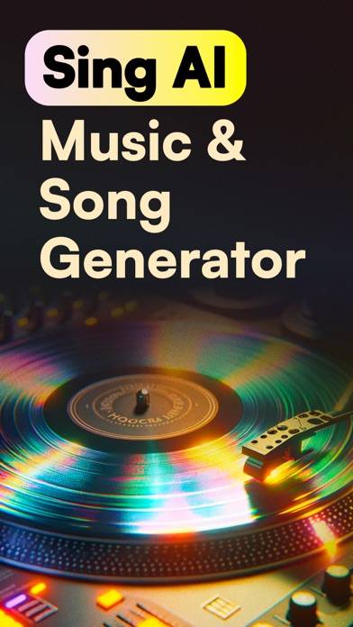 Suno Music - AI Song Generator immagine dello schermo