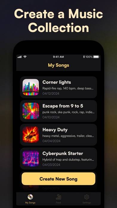 Suno Music App skärmdump #4