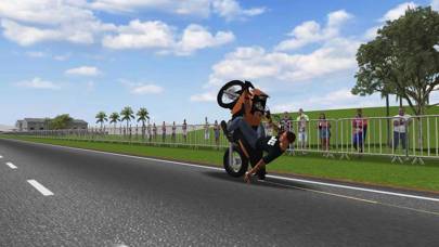 Moto Wheelie 3D Schermata dell'app #1
