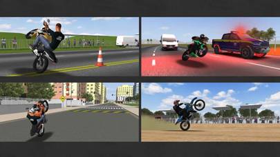 Moto Wheelie 3D Capture d'écran de l'application #3