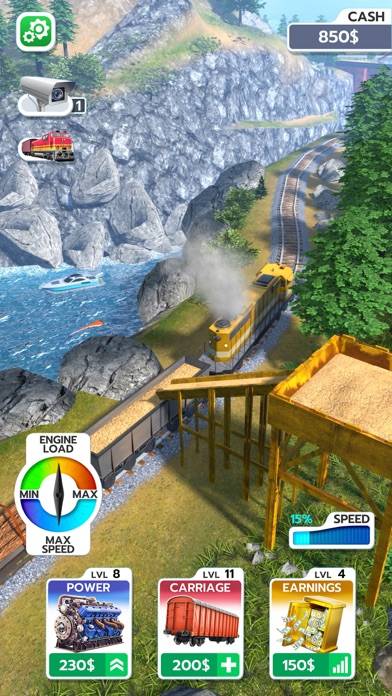 Train Delivery Simulator App screenshot #2