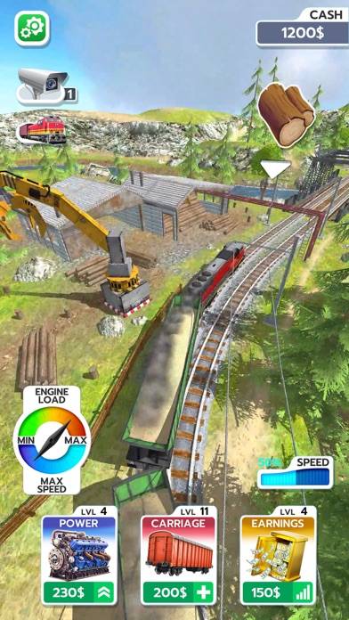 Train Delivery Simulator App screenshot #3