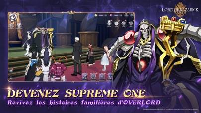 Lord of Nazarick capture d'écran du jeu