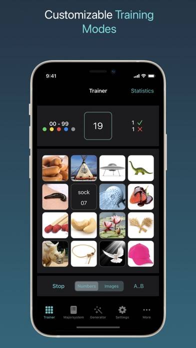 Mnemo Major System Trainer App screenshot #3