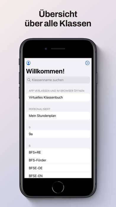 Lehrkräfte App-Screenshot