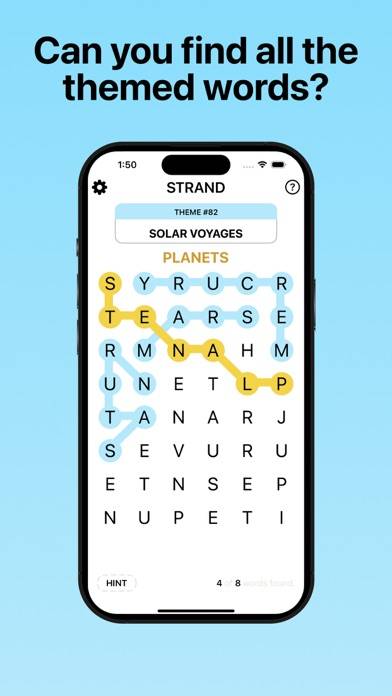 Strand: Make Strands of Words App screenshot #2