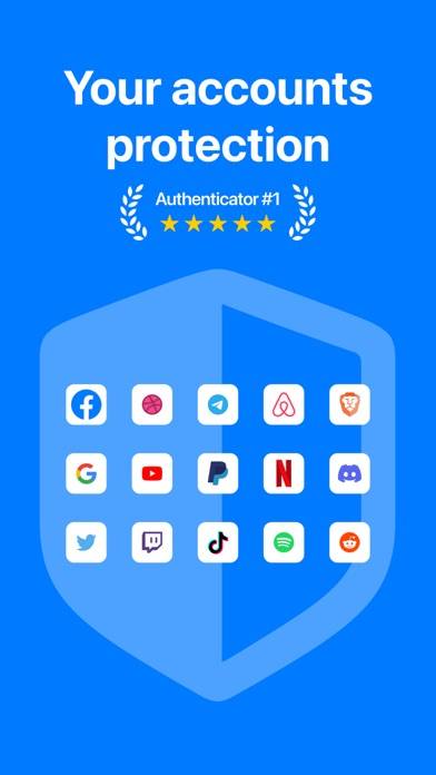 Authenticator App for 2FA plus App-Screenshot #1