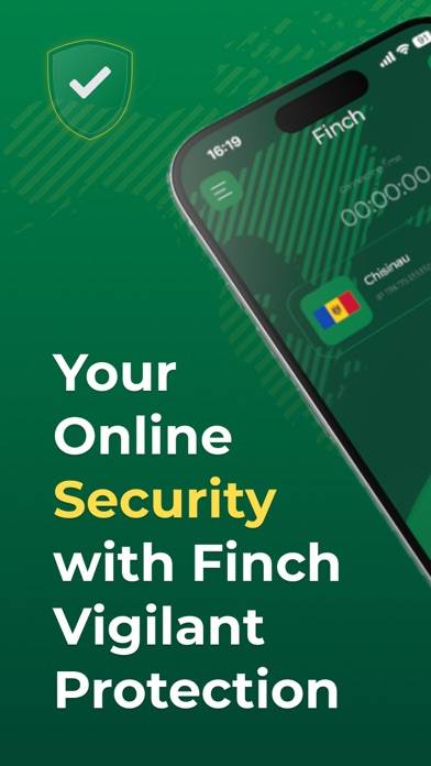 Finch Privacy Defender App screenshot #1